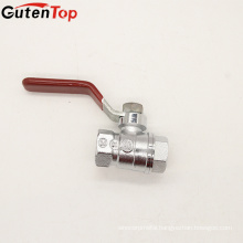 GutenTop HIgh Quality 3/8inch zinc alloy ball valve with Long Iron Handle